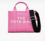 Mini Tote MJ canvas bow pink